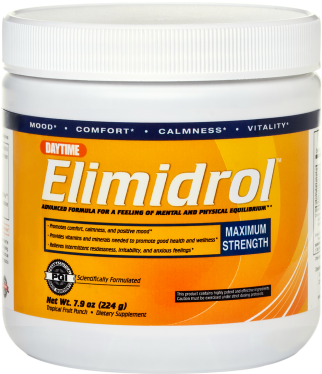 elimidrol - daytime bottle - transparent